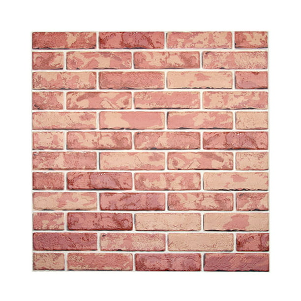 Details about   3D Tile Brick Stone Wall Sticker Self Adhesive PE Foam DIY Embossed Home Decor